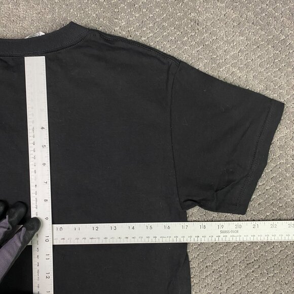 Vintage NWOT Stompin' Tom Connors T Shirt Men's Small Black Cotton - Picture 4 of 6